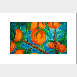 Peach tree Posters and Art